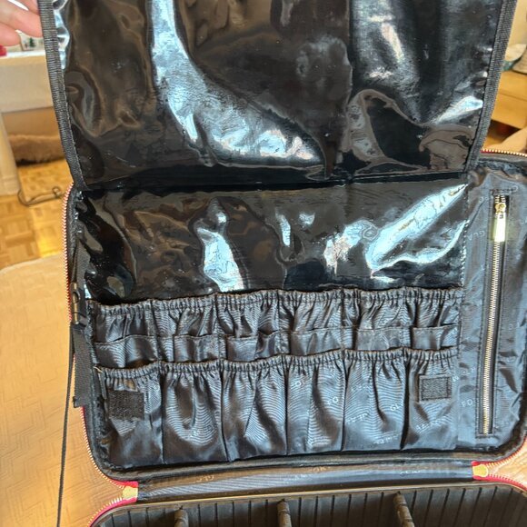 Hot Pink Large Travel MakeUp Case - Picture 9 of 10